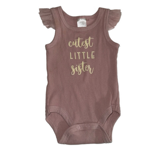 Cutest Little Sister Onesie